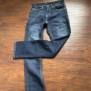 Men's Dark Wash Denim Jeans